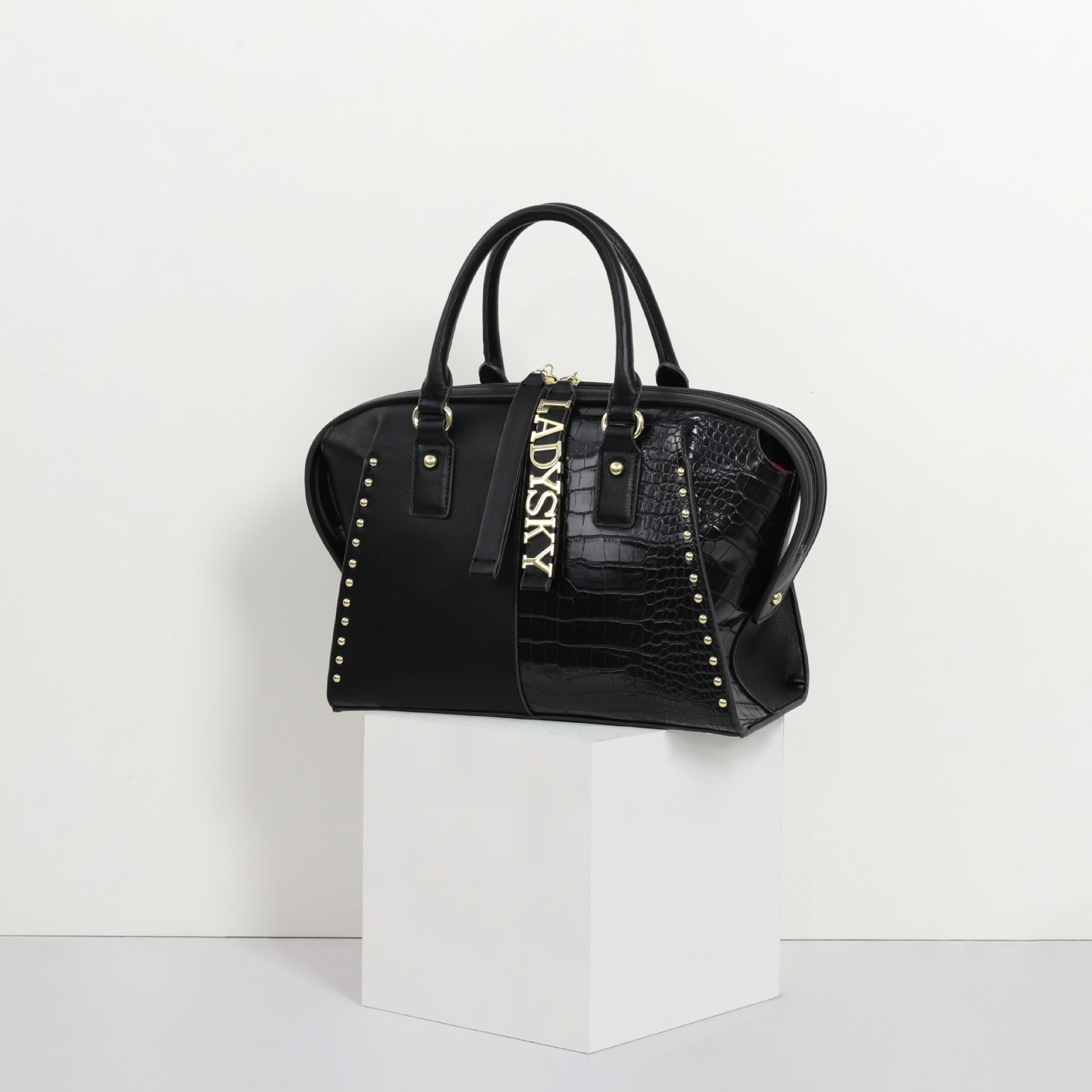 toteBag Shoulder bag ROSE NOIRE New Women's Handbag With High-Quality Crocodile Pattern Handbag, Simple And Fashionable