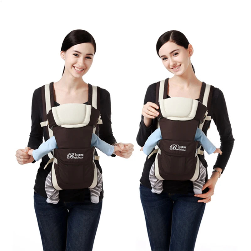 024 M Baby Infant Sling Backpack Front Carry 4 in 1 Wrap Breathable Kangaroo Pouch 250221