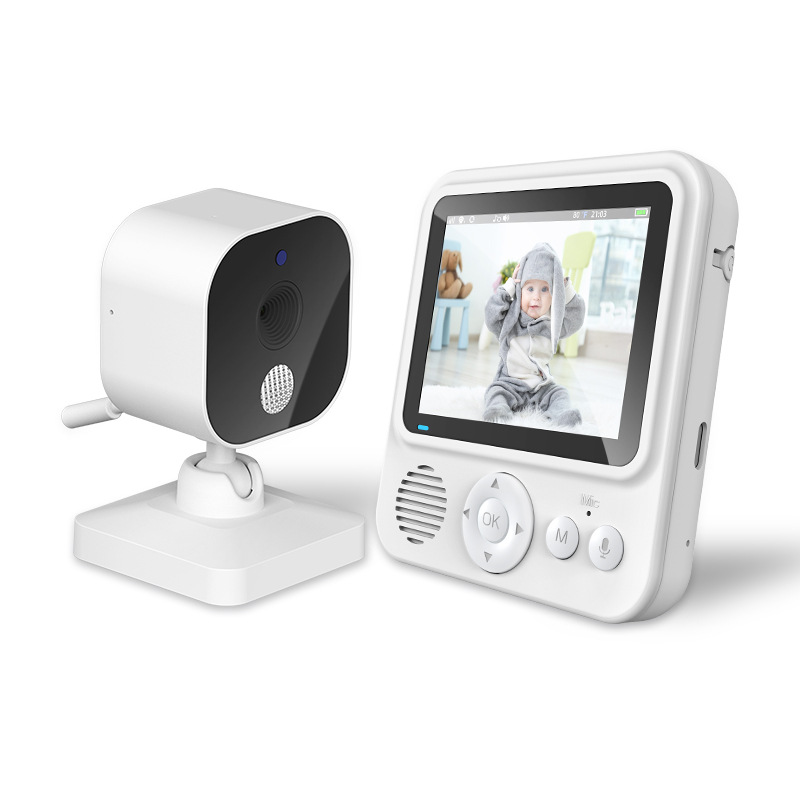 Two point eight inches display screen baby monitor 720P baby caregiver baby monitor two-way voice intercom
