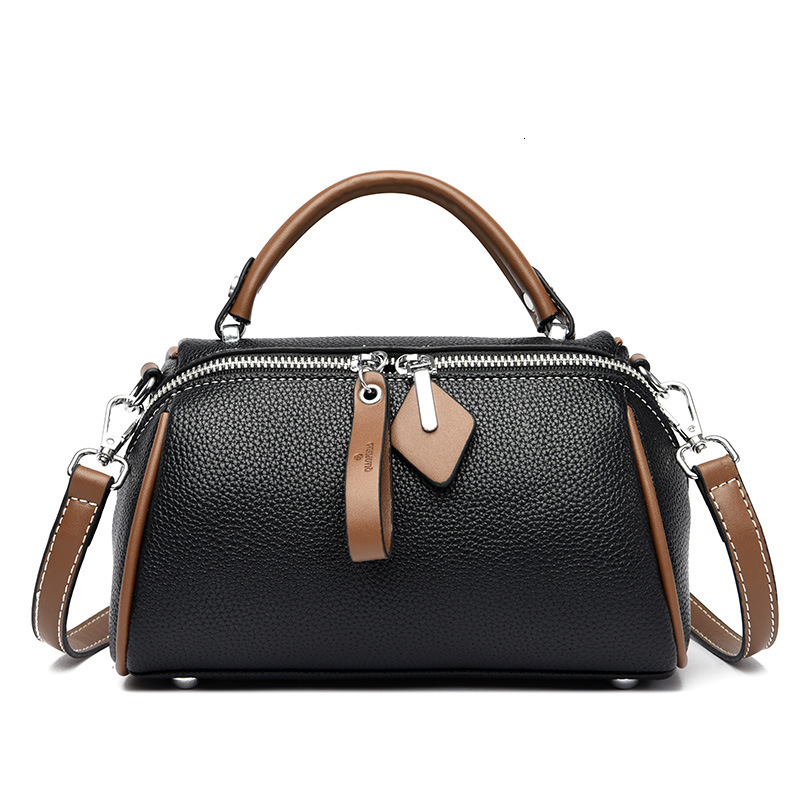 toteBag Shoulder bag ROSE NOIRE Fashion Texture Shoulder 2025 New Large Capacity Women's Bag, Simple Pillow Bag