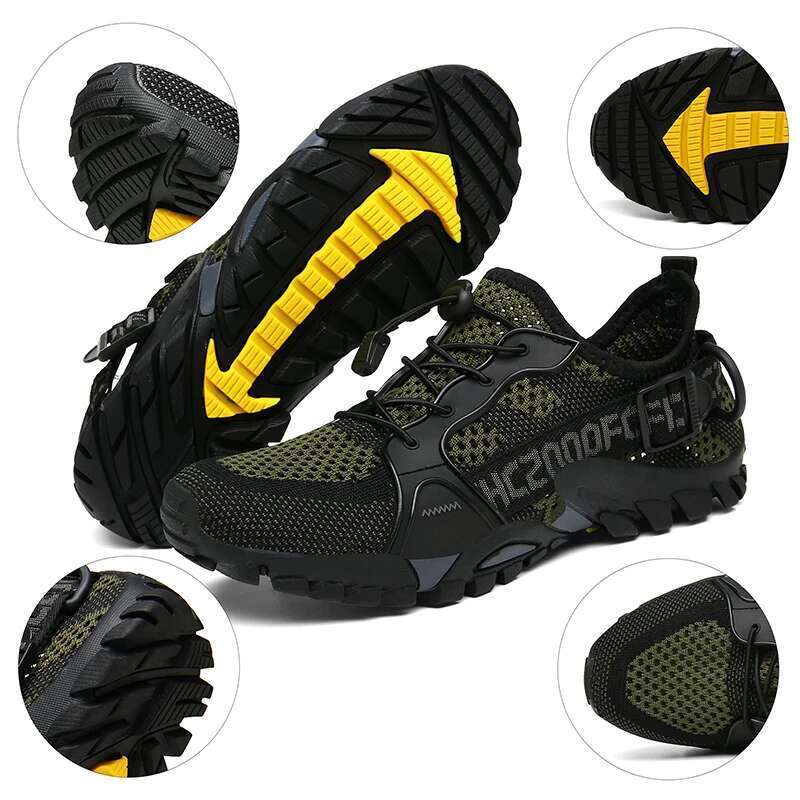 Outdoor Non-slip Hiking Men Breathable Beach Wading Training Sneakers Size 36-47 Shoes for Women Caminhadas Trekking