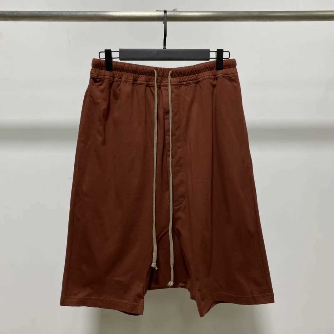 Men's Shorts 21ss Owen Seak Men Casual Short Cotton Harem Gothic Style Mens Clothing Sweatpants Summer Women Loose Black White Shorts J250225