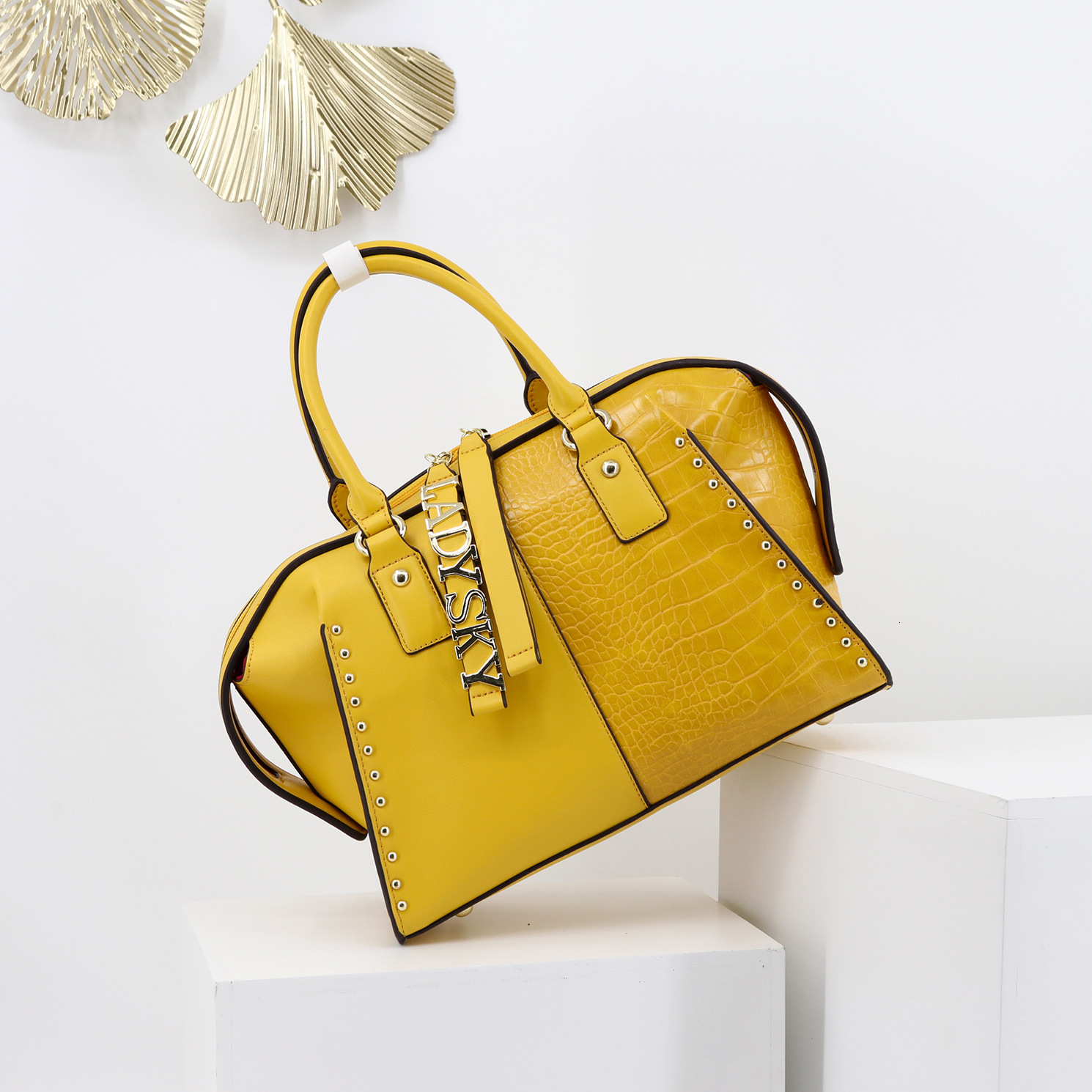 toteBag Shoulder bag ROSE NOIRE New Women's Handbag With High-Quality Crocodile Pattern Handbag, Simple And Fashionable