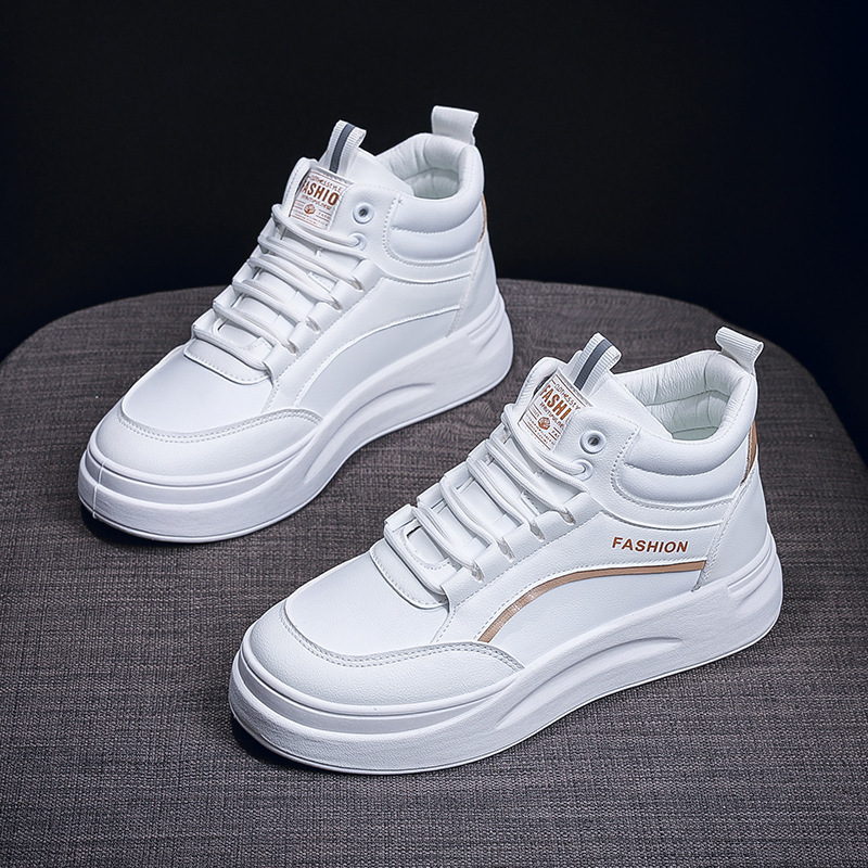 2025 Designer s New Thick Soled High Top White Shoes Outdoor Multi Functional Fashion Running Casual Women s Board Shoes