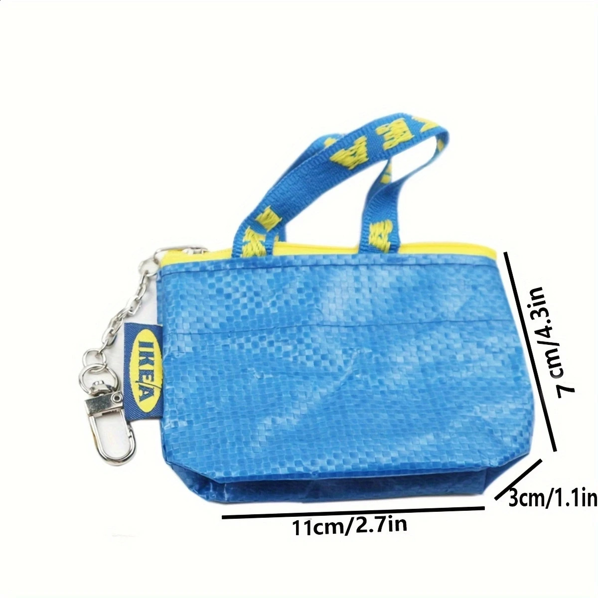 Mini grocery bag zero wallet card creative personality cute hanging decoration coin ID 1 pack 250227Z