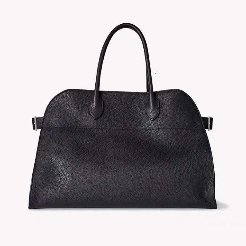 Fashionable Large Capacity Cowhide Handbag High End Brand Design Suede Leather Retro Versatile Commuting Tote Bag