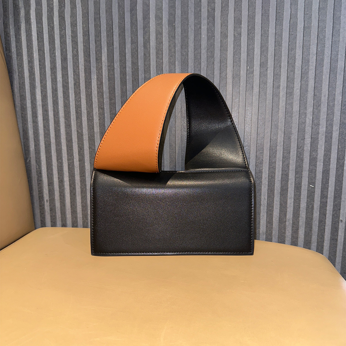 toteBag Shoulder bag ROSE NOIRE New Women's Handbag PU Leather Fashionable Daily Personality Versatile Long Strap Crossbody Small Accordion Shoul