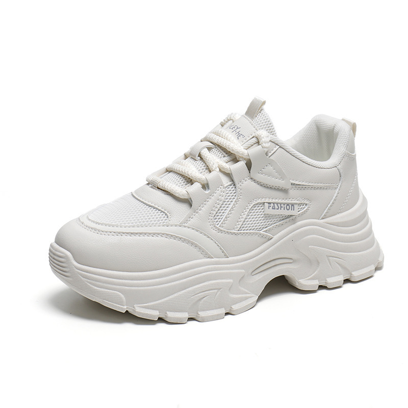 Mesh Breathable White Shoes For Spring And Summer 2025 Designer s New Outdoor Training Running And Height Increasing Casual Shoes