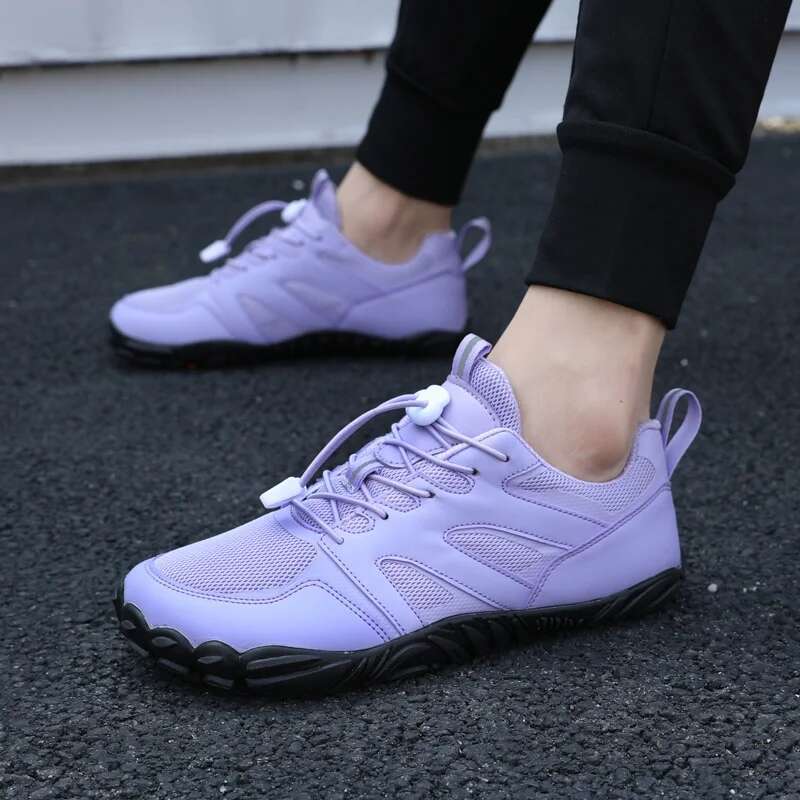 Men's Minimalist Trail Running Barefoot Wide Toe Box Zero Drop Aqua Sock Shoes for Kayaking Boating Hiking Surfing Walking