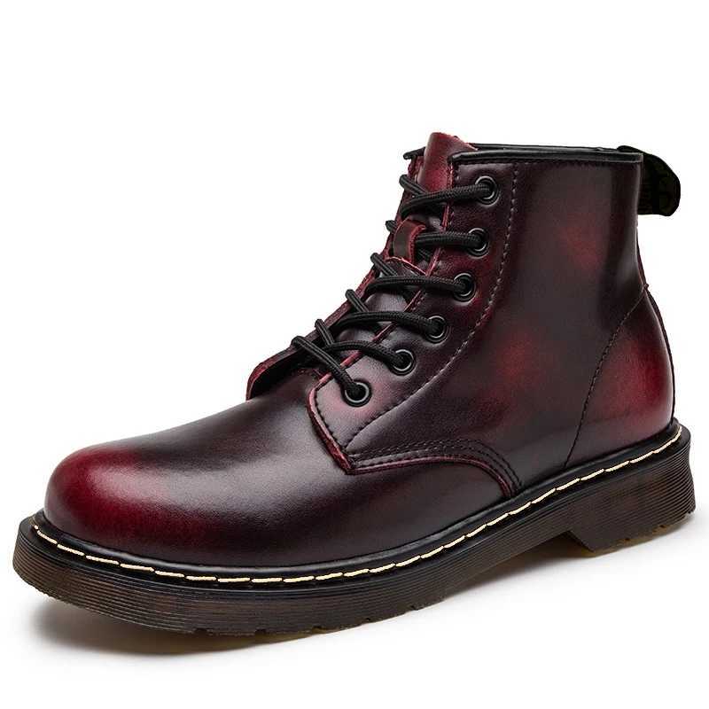 Designer Brand Genuine Leather Unisex 35~46 hot Dropship Women Mens Ankle Snow Boots Shoes For Men Fashion Warm Winter Autumn Z250303