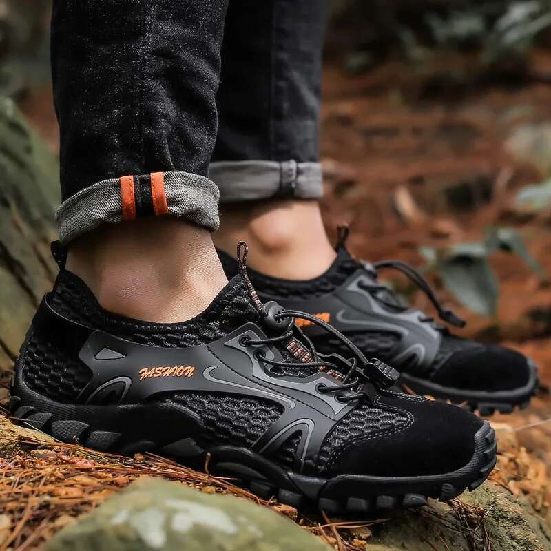 Anti-slip Wear-resistant for Men Hiking Shoes Jogging Trekking Sneakers Fast atos Outdoor Hombre Invierno