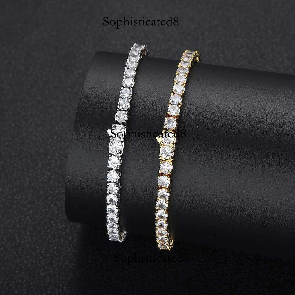 KNOBSPIN D VVS1 Moissanite Tennis for Women Wedding Jewelry with Certificate s Sliver Plated White Gold Necklace