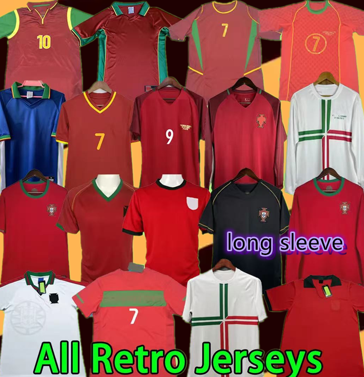 1972 1998 1999 Portugal RUI COSTA FIGO Retro Soccer Jerseys 2012 2014 2015 2016 RONALDO 00 2002 10 12 15 16 2004 NANI R. MEIRELES DECO EDER 92 94 Retro men Football Shirts