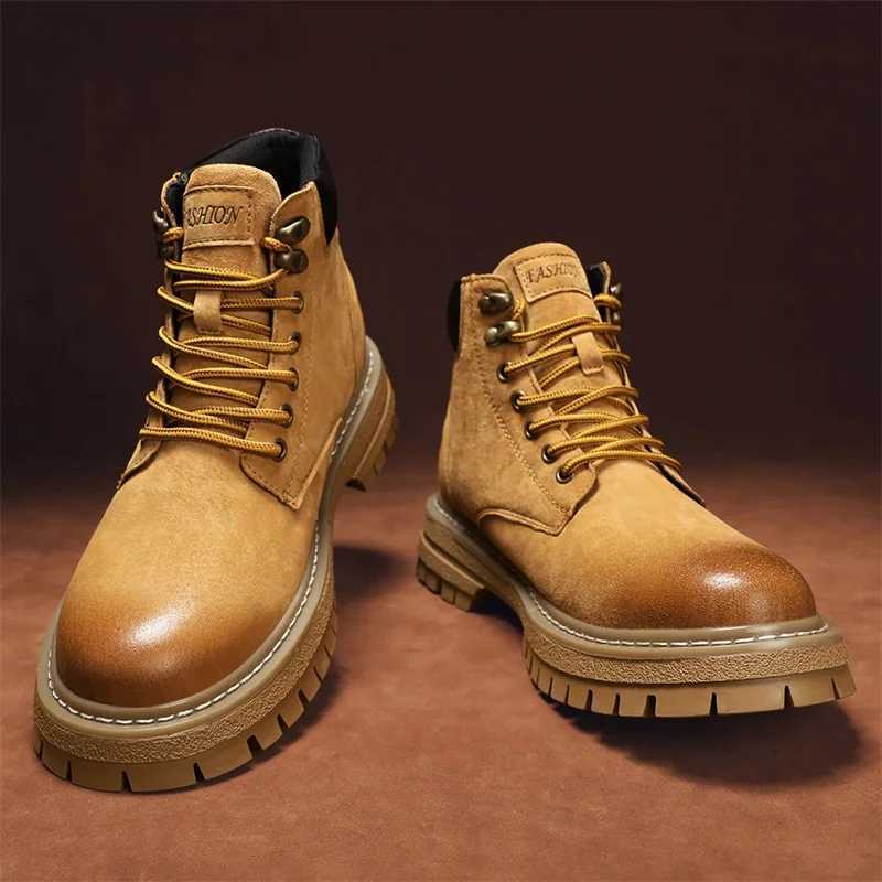High quality mens boots winter mens shoes 2023 hiking design foot boots outdoor casual sports shoes Z250303