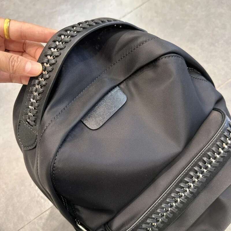 Original Designer Backpacks For Women 2025 New High Quality Nylon Woven Decoration Waterproof Casual Large Capacity Travel Bag