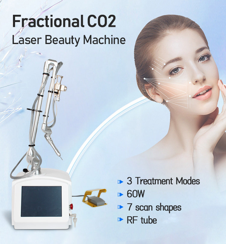 OEM Fractional Co2 Laser Machine for Skin Resurfacing Rejuvenation Wrinkle Vascular Removal