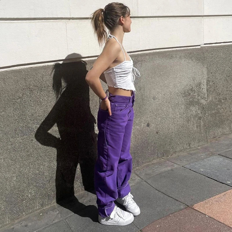 Xingqing y2k Halter Top Women Fairycore Clothing Sleeveless Front Drawstring Lace Eyelet Slim Fit Camisole 2000s Streetwear 250228