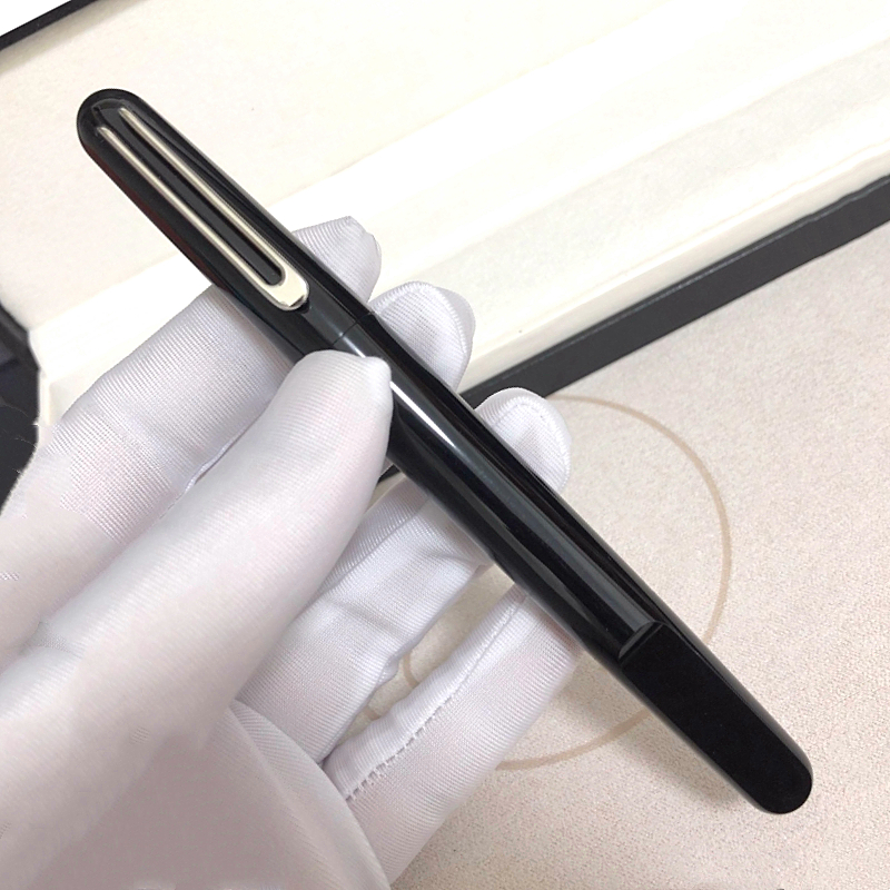 Wholesale M Series Magnetic Close Cap Rollerball Pen Black & Blue Resin High Quality Stationery Office Dwe74 School Writing Gel Pens