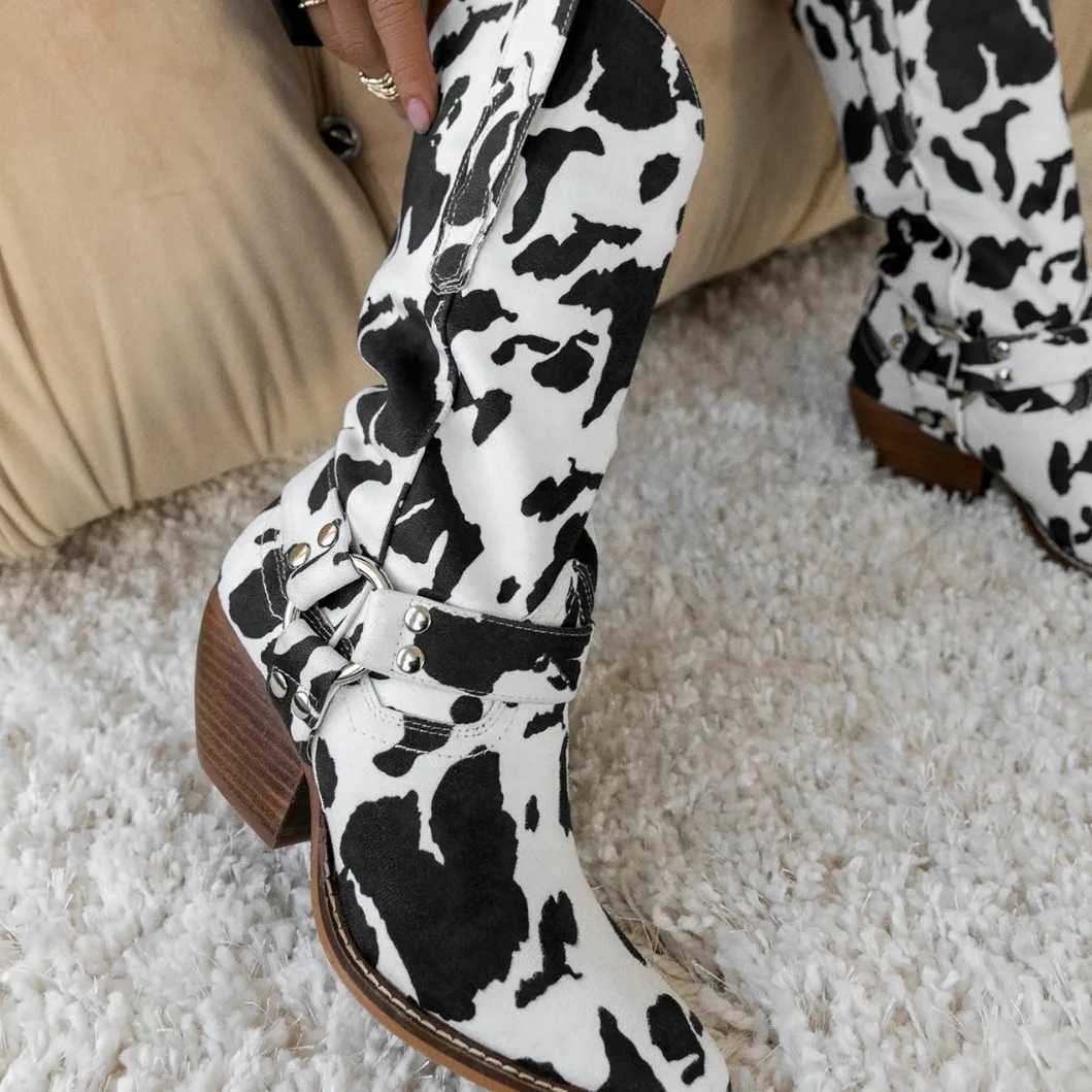 Womens Rubber Boots Winter Footwear Female Shoes Round Toe Boots-Women Luxury Designer Rain 2024 Large Size Ladies Fashion Med Z250303