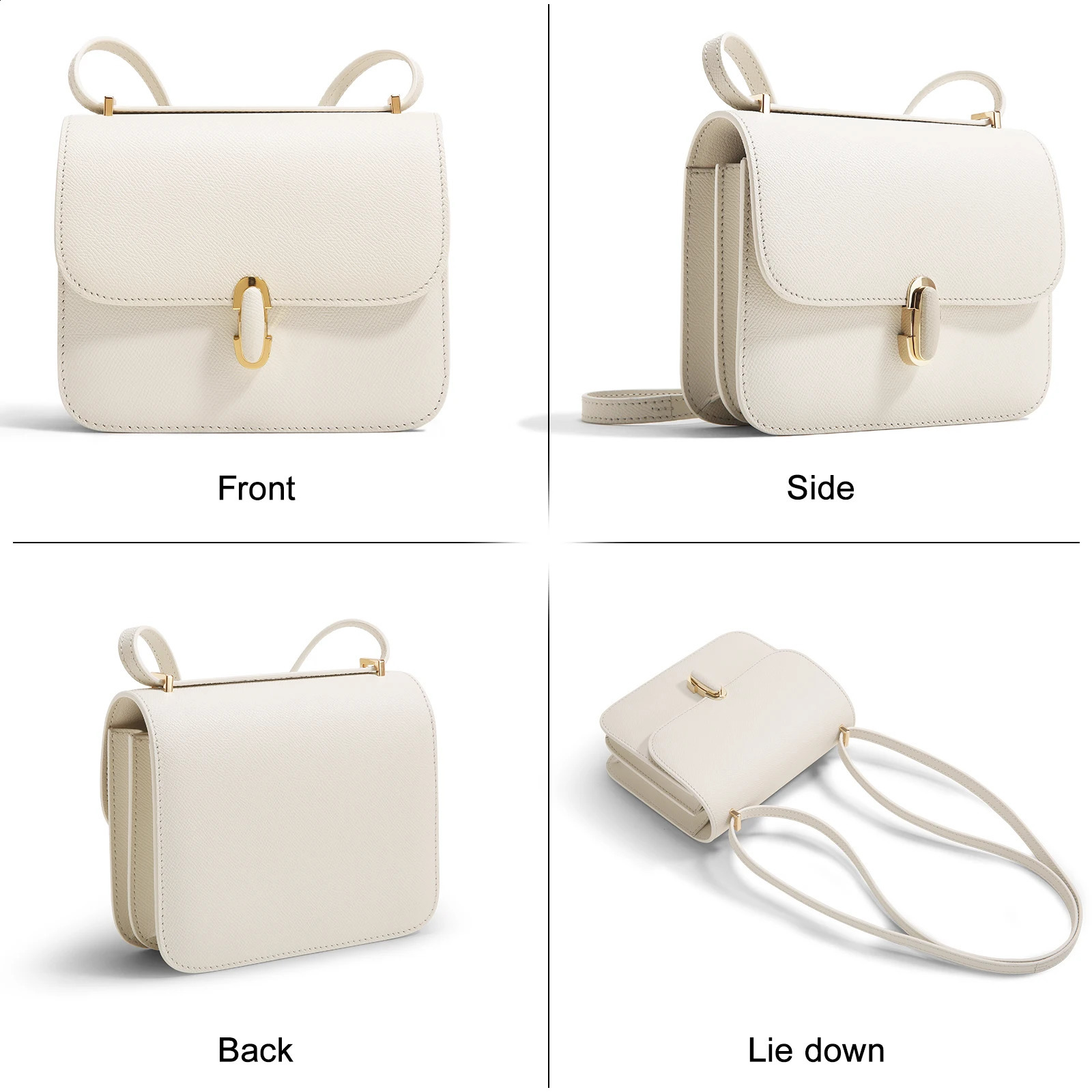 Ship from US ITAMOOD Original ner Shoulder Crossbody Bag Vintage Genuine Leather Handbag Versatile Fashion Underarm Christmas Gift 250303FBB