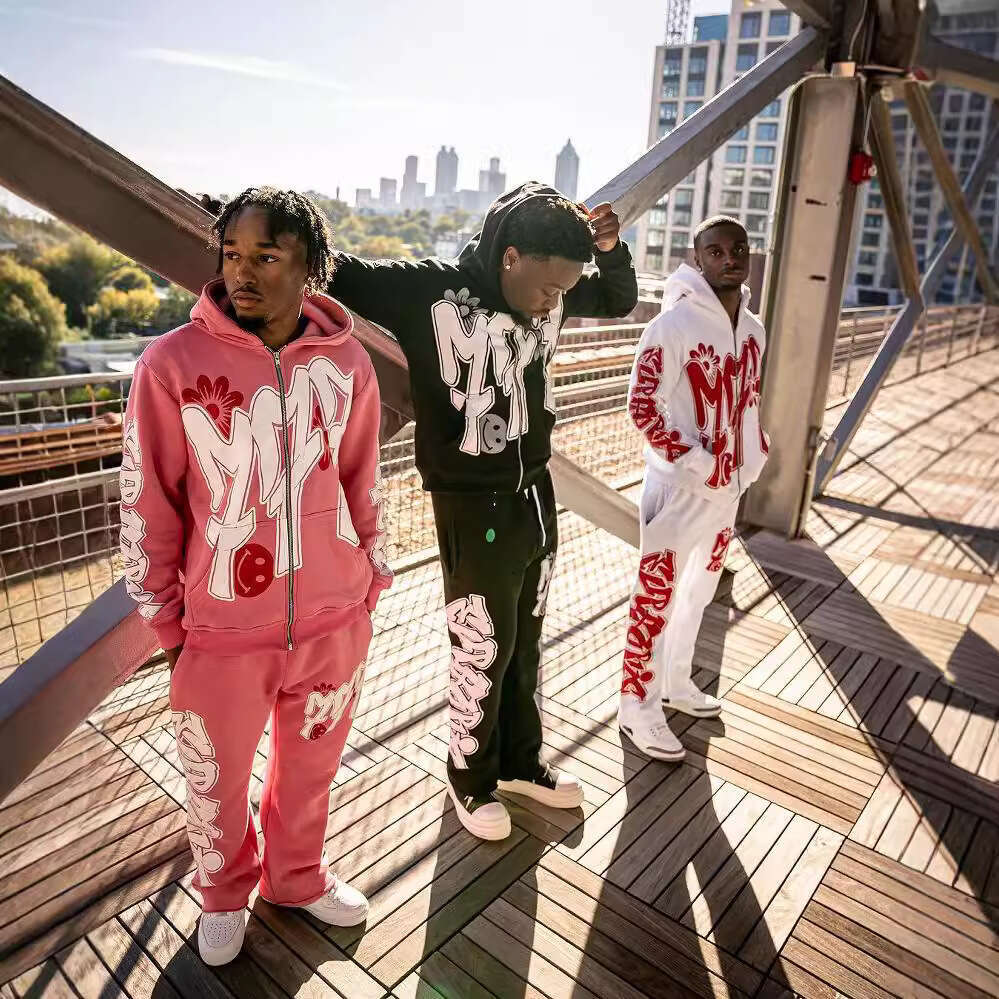 New Trendy Autumn/Winter High Letter Printed Hoodie Hip Hop Street Men's and Women's Hoodies