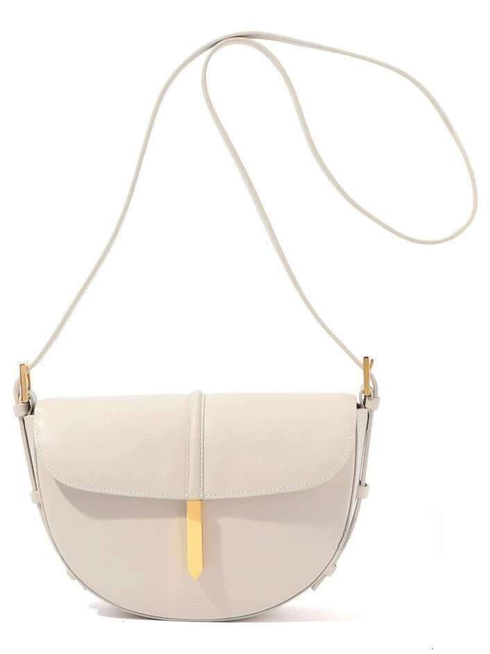 High Quality Stylish Shoulder Simple Solid Color Design Commuter Style Versatile Women's Crossbody Bag