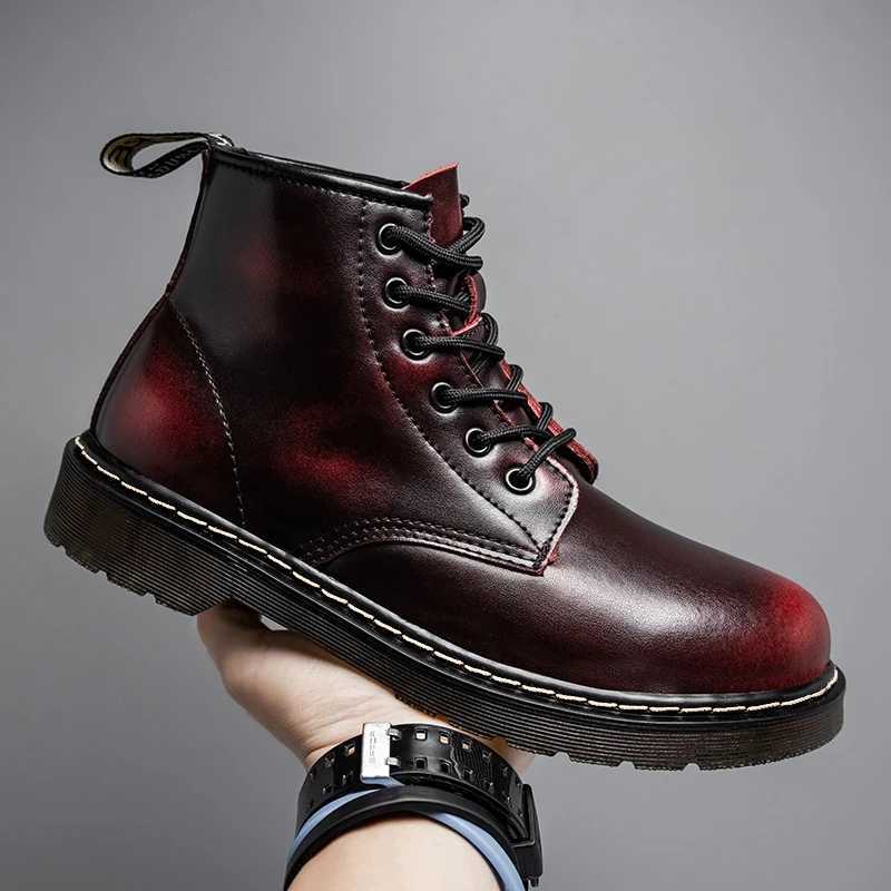 Designer Brand Genuine Leather Unisex 35~46 hot Dropship Women Mens Ankle Snow Boots Shoes For Men Fashion Warm Winter Autumn Z250303