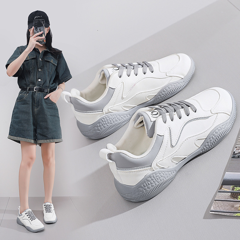 Little White Shoes For Women 2025 Season Designer s New Breathable And Versatile Outdoor Sports And Leisure Fashion Board Shoes
