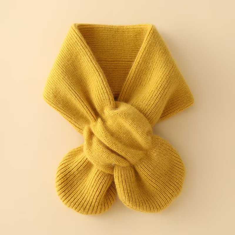 K036 24 new cashmere scarf for women, contrasting colors, warm long neck scarf, knitted, dual-purpose, versatile small shawl for outerwear