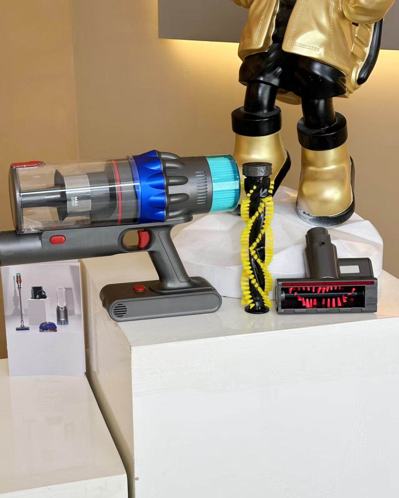 Brushless Vacuum handheld household brushless motor large force suction drag integrated foldable vacuum cleaner dual purpose dry wet