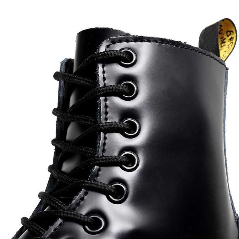 Winter Platform Ankle Boots Ladies 2022 Casual Female Genuine Leather Motorcycle Shoe Luxury Short Wedge Womens Mid Calf Boots Z250303