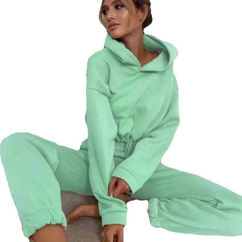 Long Sleeved Women's Latest Sports Shirt Plus Size Cotton Hoodie