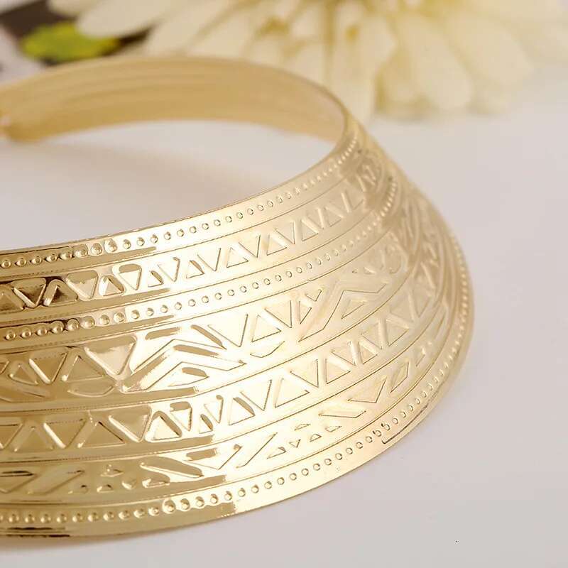 KMVEXO Fashion Jewelry Wide Punk Necklaces Charm Party Chain Choker Collar Necklace For Women Collier Femme