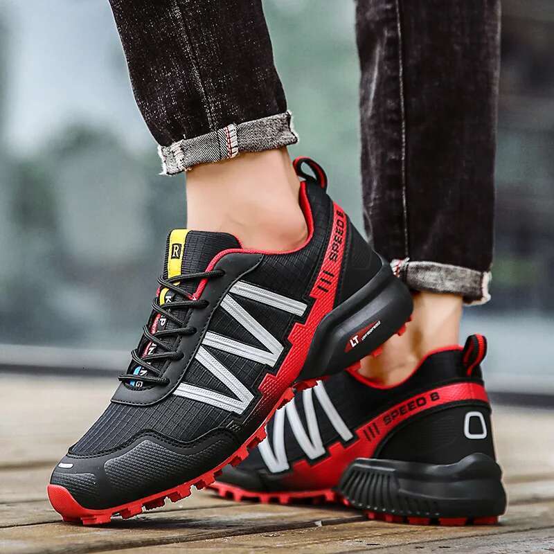 Men Hiking Shoes Waterproof Women Outdoor Trainers Lace-up Climbing Trekking Sneakers Mountain Walking Hunting Tactical Boots 47