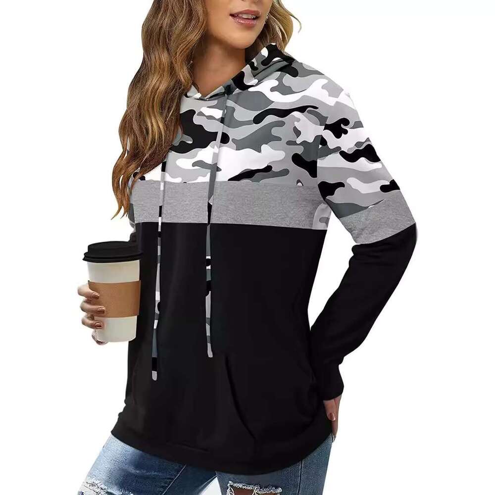Custom Printed Vintage Pullover Hoodie Autumn Winter Southwest Women's Hoody