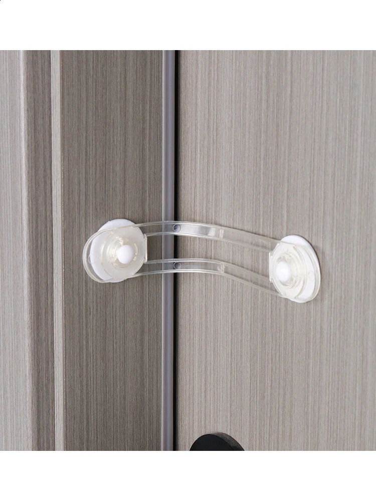 Childrens Multifunctional Safety Transparent AntiOpening Soft Belt Drawer Refrigerator 250221