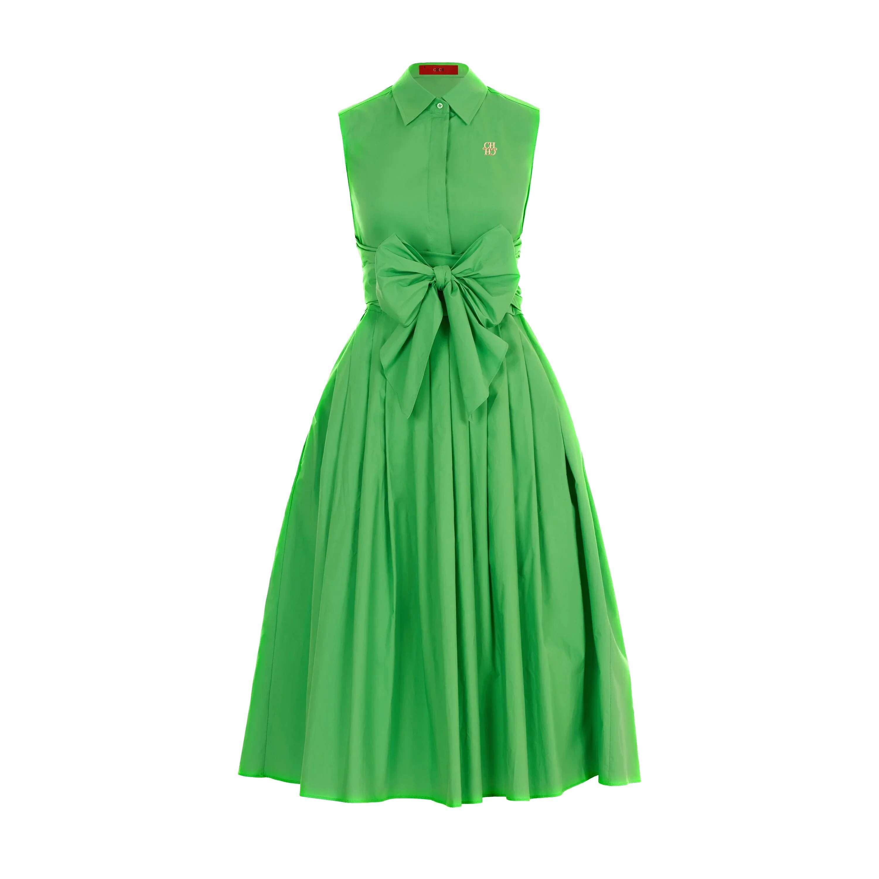 Sleeveless Party Long Single Row Buckle Lace Up Design Casual Summer Beach Dress Women Dresses