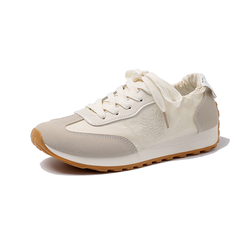 free shipping designer casual shoes women womens grey green beige gum breathable comfort leather outdoor sports running shoe trainers sneakers 2025