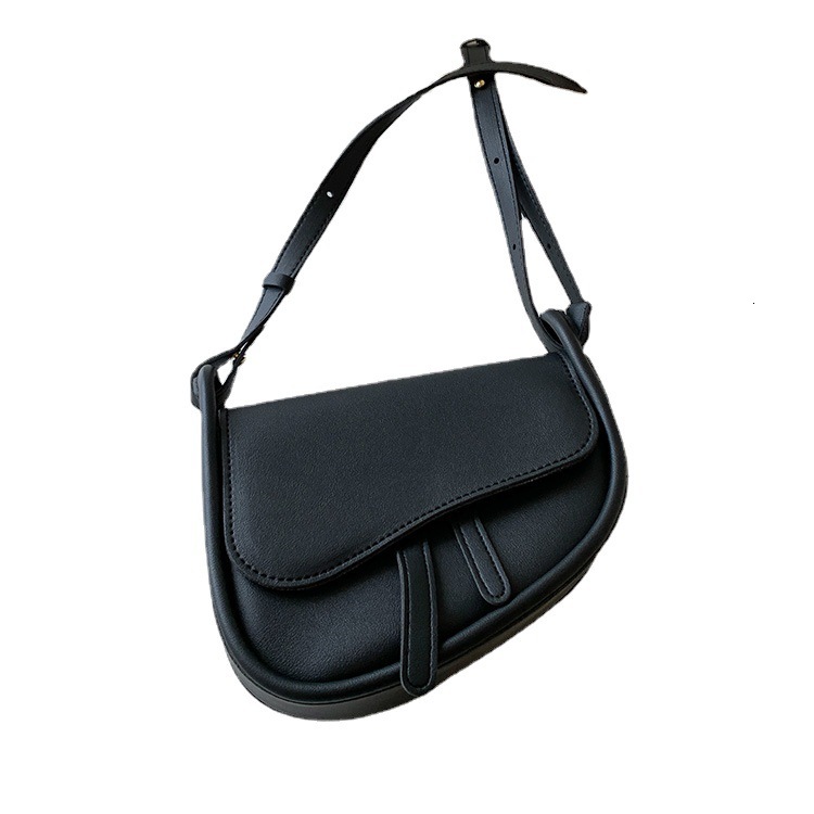 toteBag Shoulder bag ROSE NOIRE Fashion Crossbody Saddle Trendy Single Shoulder Women's Bag Niche Design Armpit Bags