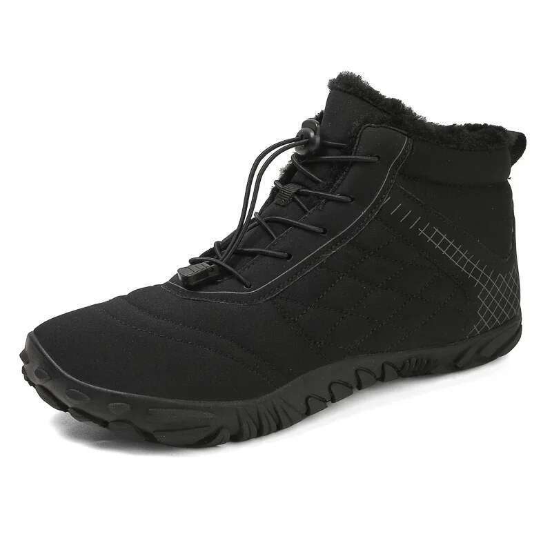Brand New Winter for Men Women Snow BareFoot Outdoor Non-slip Warm Fur Casual Sneakers Plus Size Ankle Boots Hiking Shoes