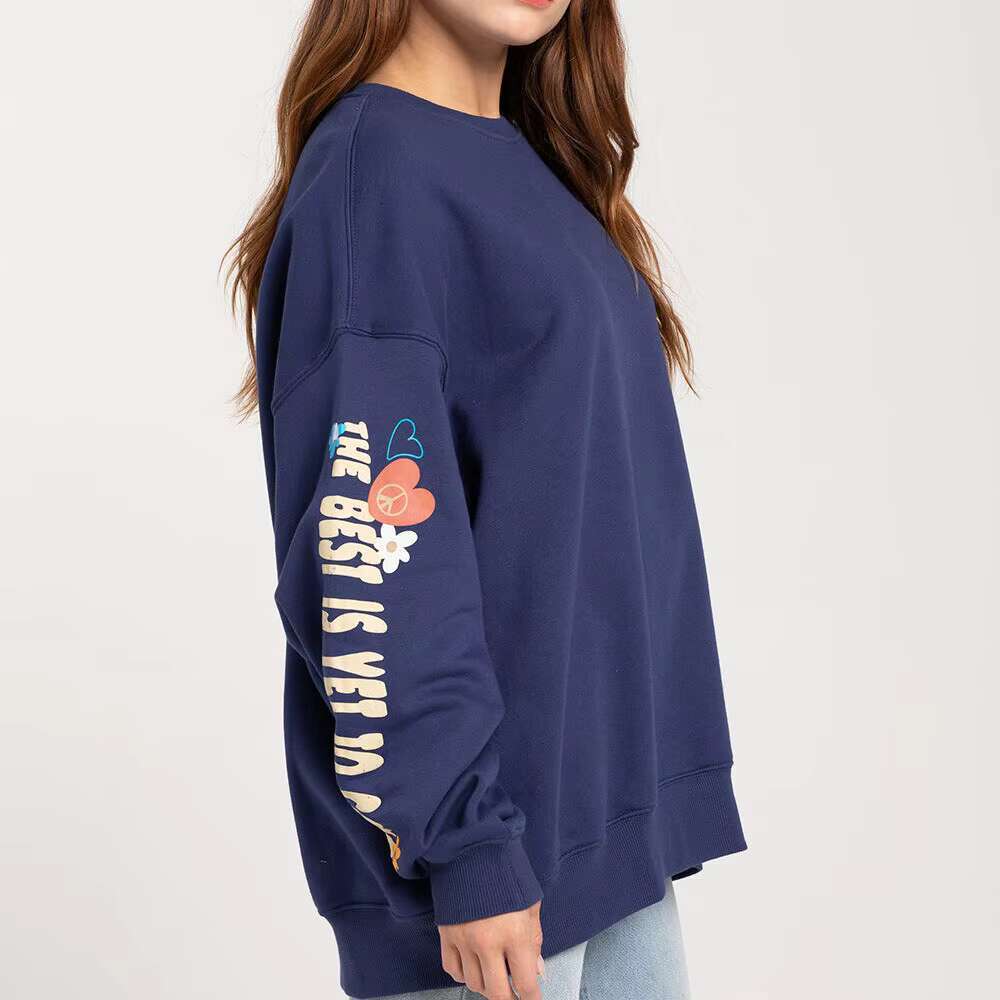 Hot Selg Sportswear Workout Women Pullover Hoodies Custom Sweatshirt Oversize Female Crewneck Hoodie For Girls