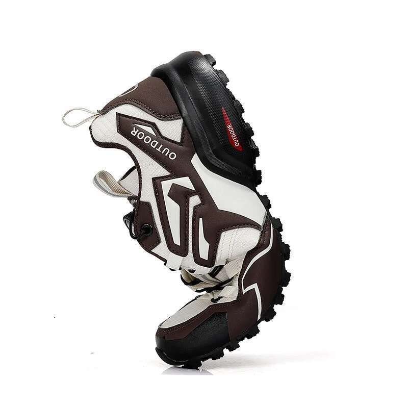 Men Hiking Sneakers Climbing Lace Up Trekking Outdoor Mountain Bike Flat Sport Cycg Shoes Breathable
