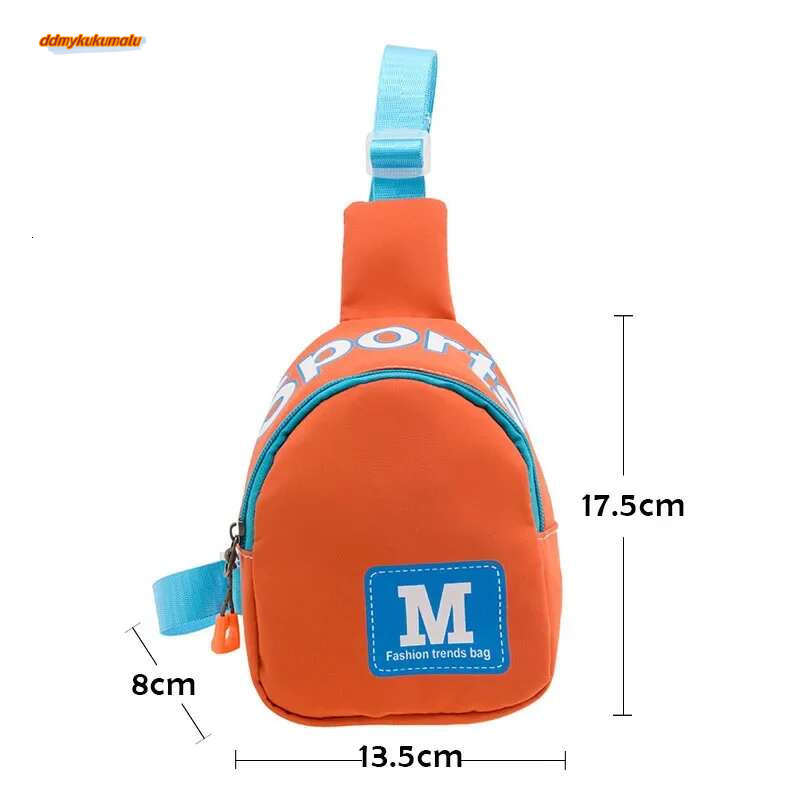 Cute Fashion Letter Baby Backpacks Children Boy Girl Chest Crossbody Bags Travel Harness Bag Kids Adjustable Snack Toy Backpack #ddmykukumalu