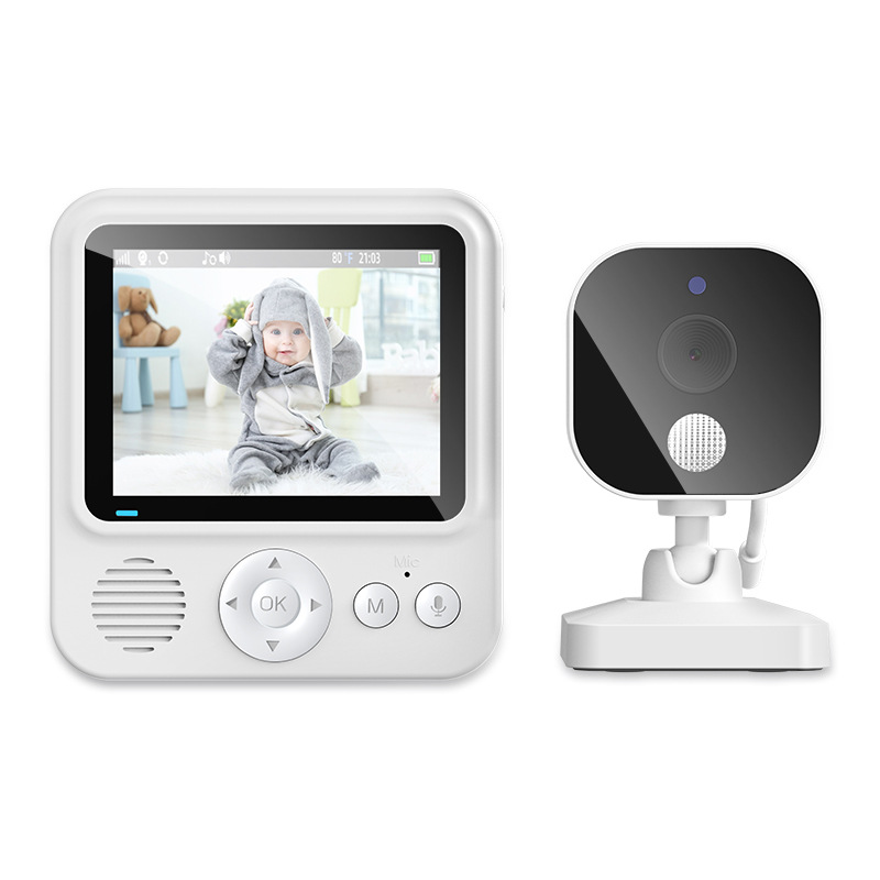 Two point eight inches display screen baby monitor 720P baby caregiver baby monitor two-way voice intercom