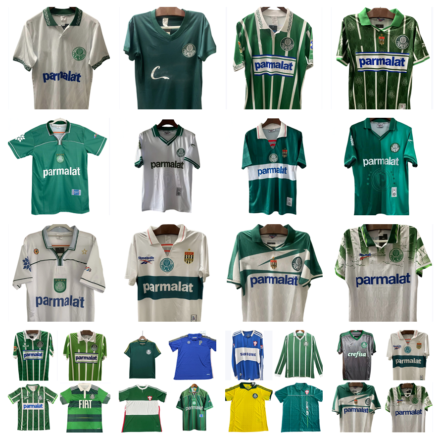 PALMEIRAS Soccer Jerseys Retro 1992 1993 1994 1995 1996 1999 2000 2010 2011 2014 JUNIOR VALDIVIA vintage Camiseta de futbol 92 93 94 95 96 99 00 10 11 14 15 football shirt