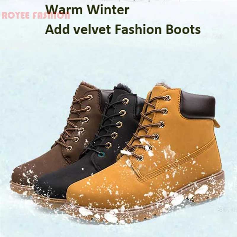 Womens boots winter 2022 autumn winter boots mens platform fashionable winter shoes keep warm mens boots couple ankle Botas mujer Z250303