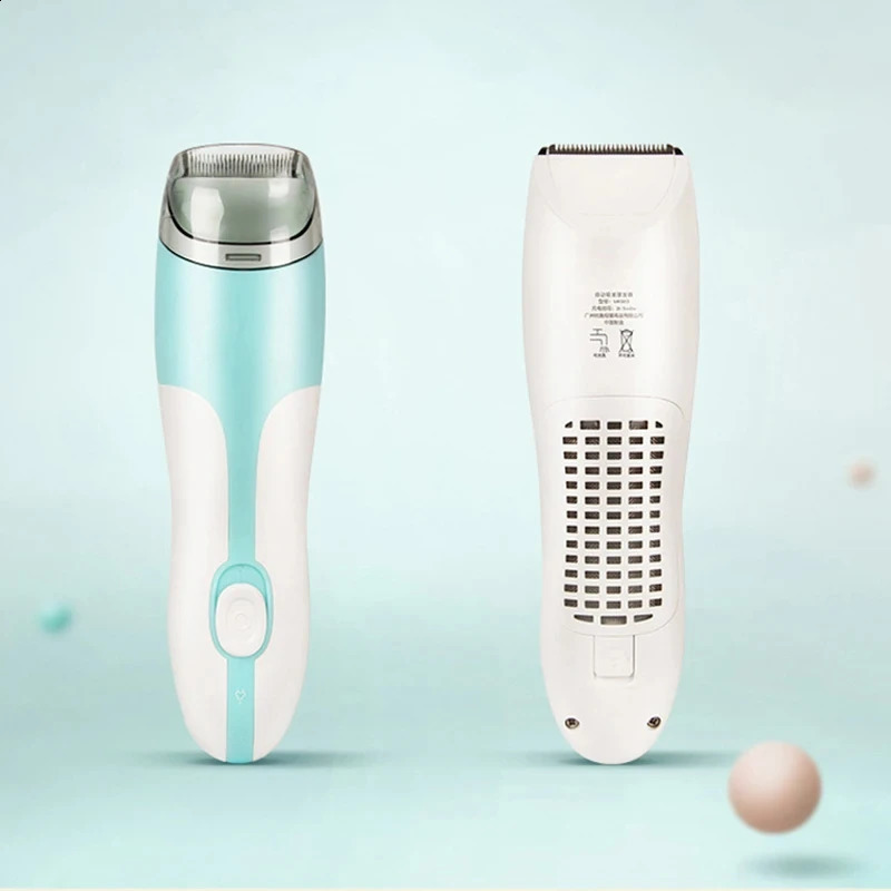 Automatic Gather Hair Trimmer Baby Adult Mute Waterproof Kids Hair Clipper Sleep Haircut Home-Use No Oil 250303