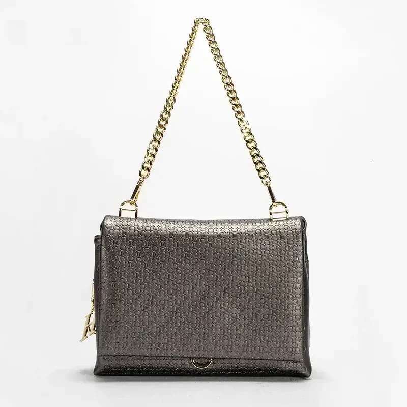 CH Brand Vintage Classic Banquet Exquisite Charms 2024 Spring Printed Texture Women's Shoulder Bag