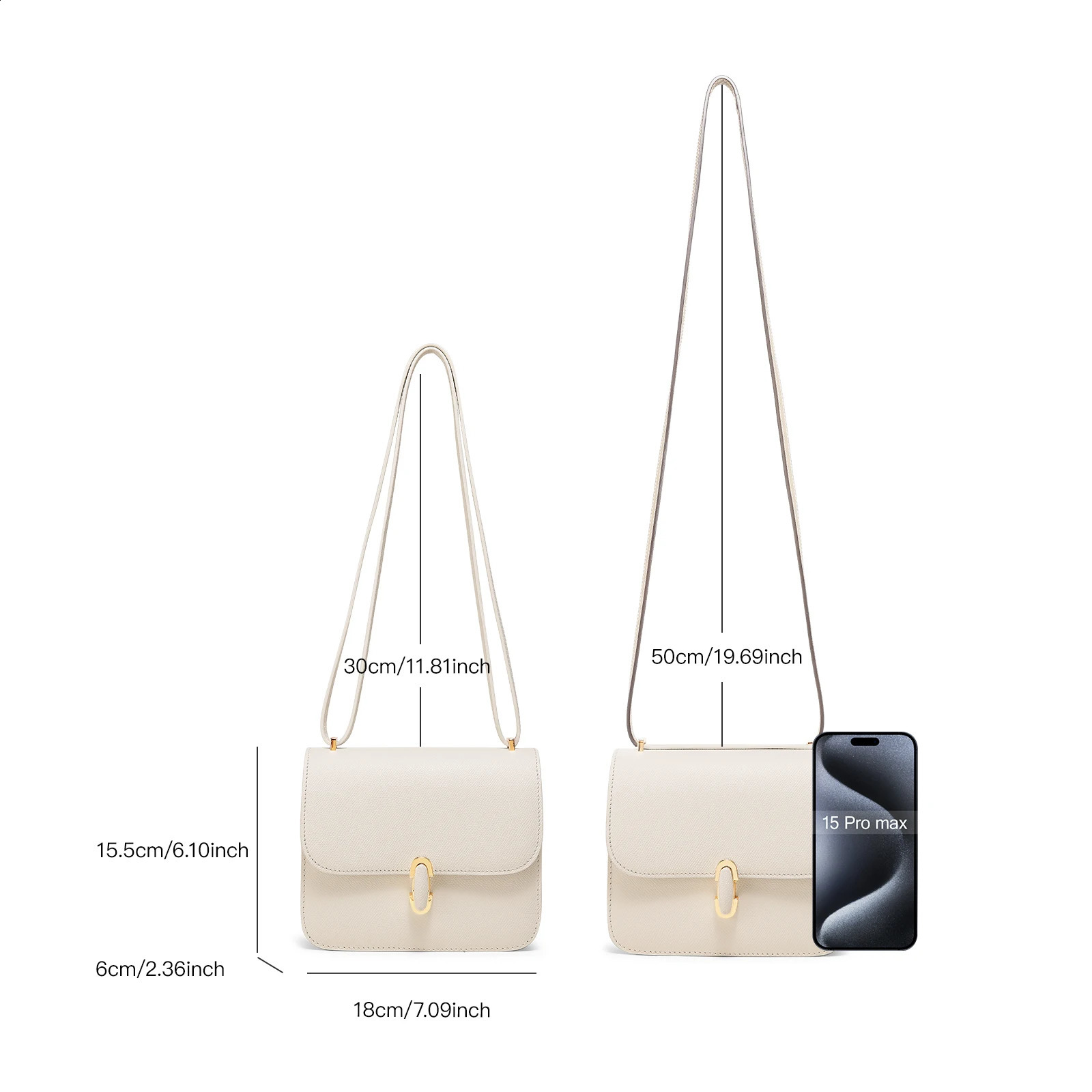 Ship from US ITAMOOD Original ner Shoulder Crossbody Bag Vintage Genuine Leather Handbag Versatile Fashion Underarm Christmas Gift 250303FBB