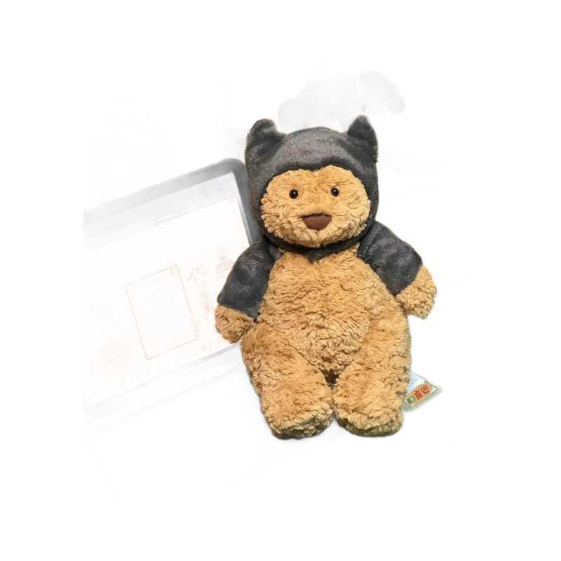 Plush Dolls jcs Barcelona Bear Batbear Plush Doll Halloween Soothing Doll Gift Toy